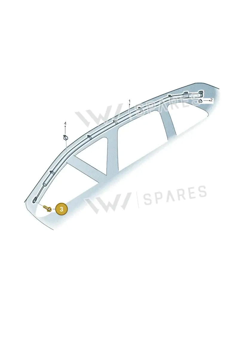 N90807407 — Audi Q5 qu. 2.0 (2009-2018) diagram 647880300, position 3