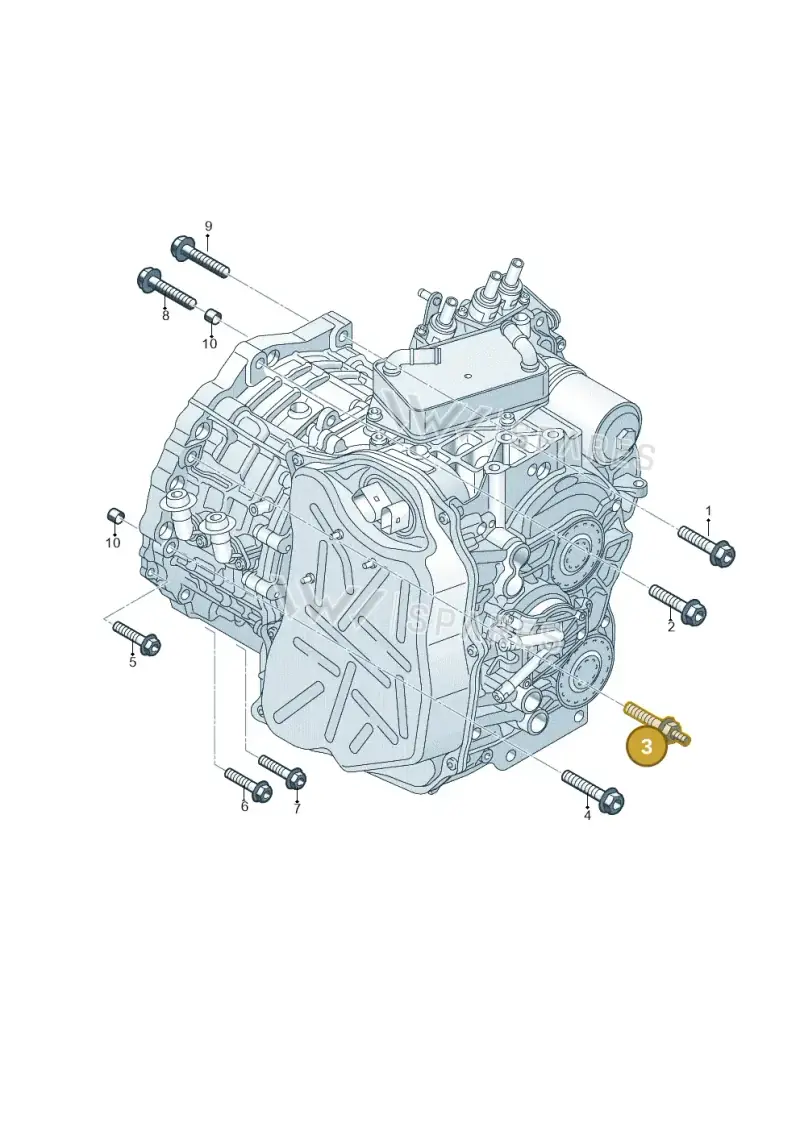 N90816002 — Audi A3 Sportback (2019-2021) diagram 746300900, position 3