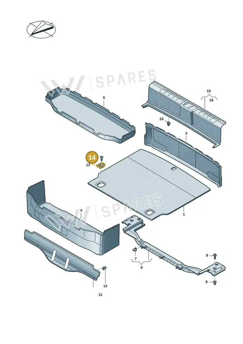 N90874703 — Audi RS e-tron GT (2020-2020) diagram 4j1863800, position 14