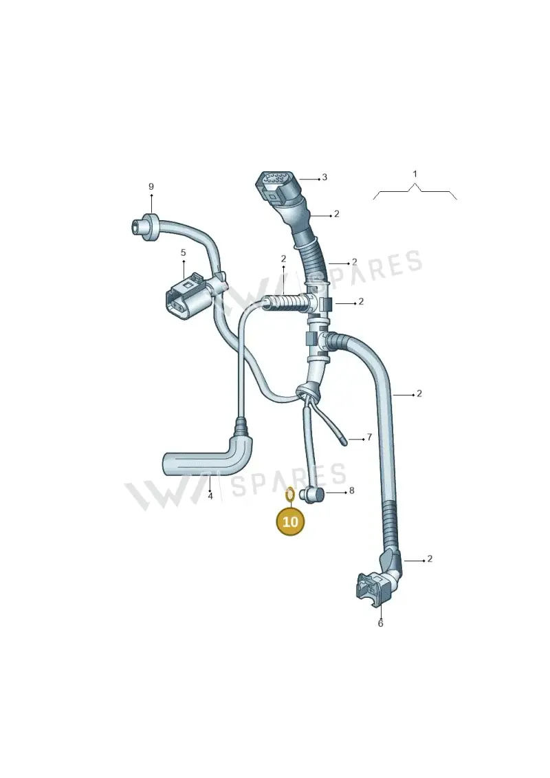 N90895001 — Audi A4/S4/Av./qu.     05> (2005-) diagram 249972700, position 10