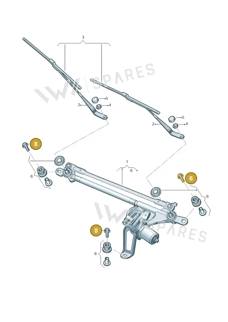 N90928702 — Audi Q4 Sportback (2021-2022) diagram 896955000, position 8