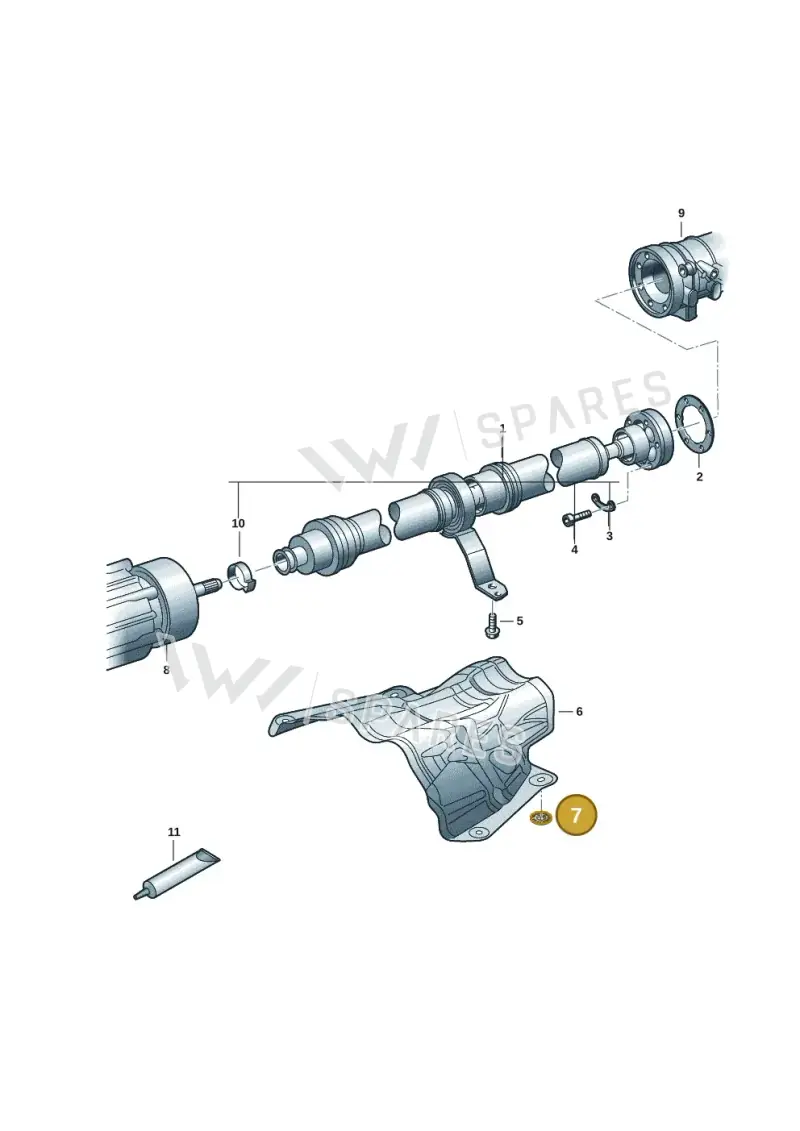 N90959101 — Audi A5 Limo 2.0 (2024-) diagram 8wk521000, position 7