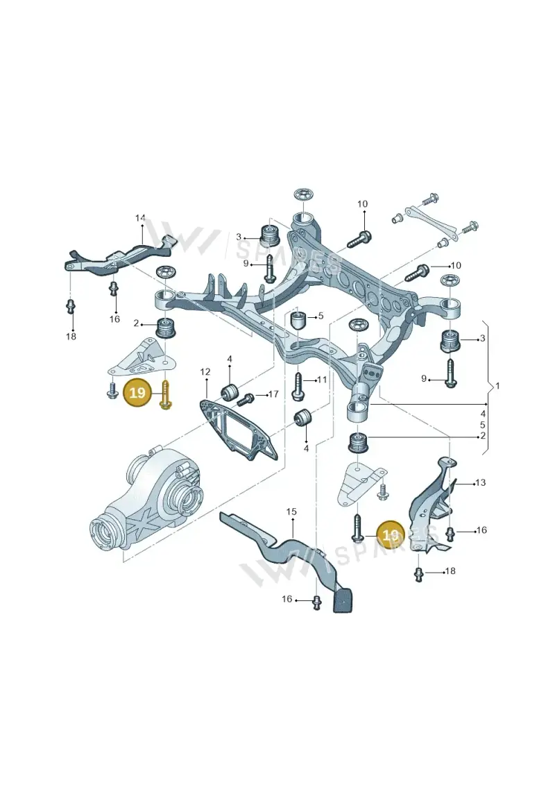 N90976302 — Audi Q5 qu. 2.0 (2009-2018) diagram 687505002, position 19