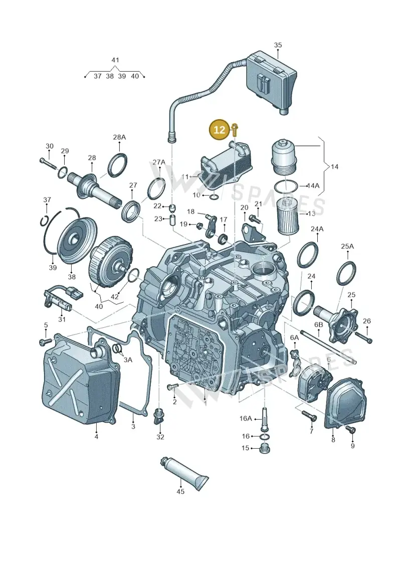 N90986102 — Audi A3 Sportback (2016-2020) diagram 850321650, position 12