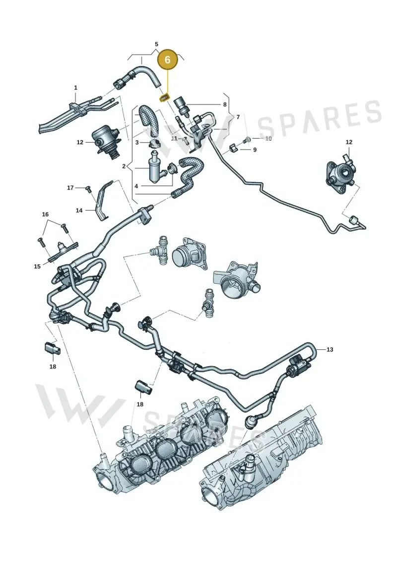 N90986501 — Audi RS6 Avant (2019-) diagram 537133086, position 6