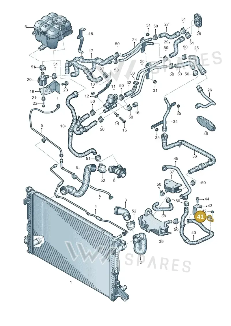 N90996001 — Audi Q8 Quattro 3,0 (2018-) diagram 859121142, position 41