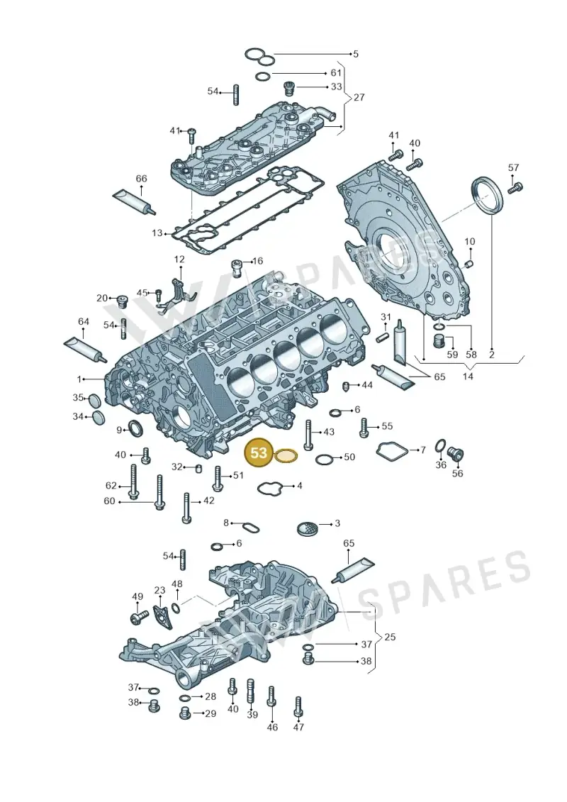 N91008501 — Audi R8 Spyder (2015-2024) diagram 641103000, position 53