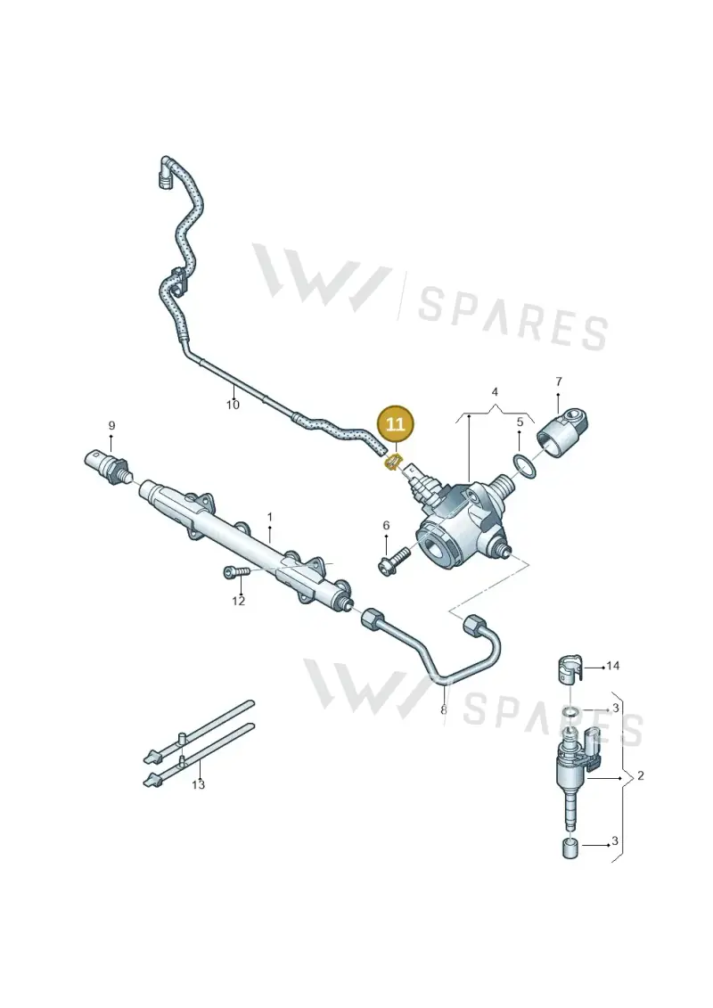 N91020301 — Audi A1 sportback 1.0 (2018-) diagram 747133700, position 11
