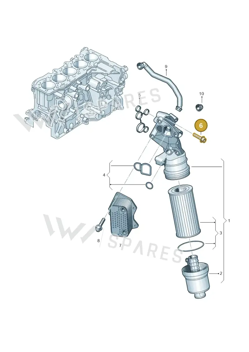 N91026702 — Audi RS3 Sportback (2015-2016) diagram 474115850, position 6