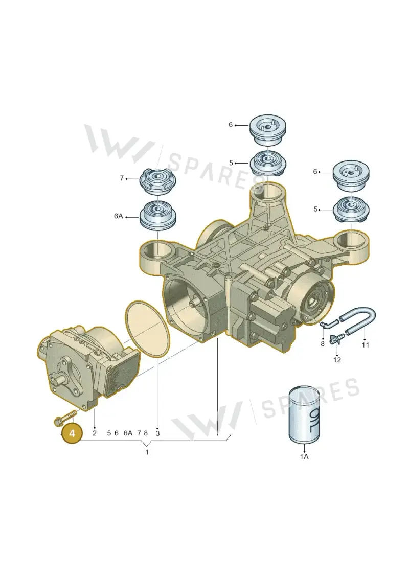 N91030602 — Audi RSQ3 qu. 2.5 (2013-2018) diagram 412525100, position 4