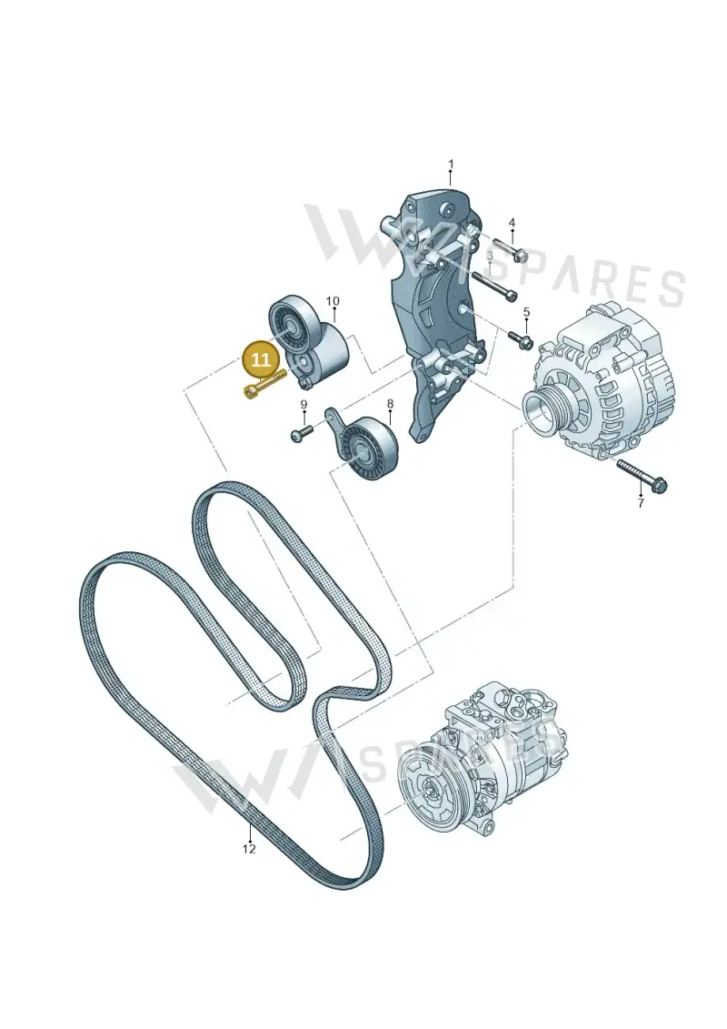 N91032902 — Audi RSQ3 Sportback (2019-2024) diagram 898903200, position 11