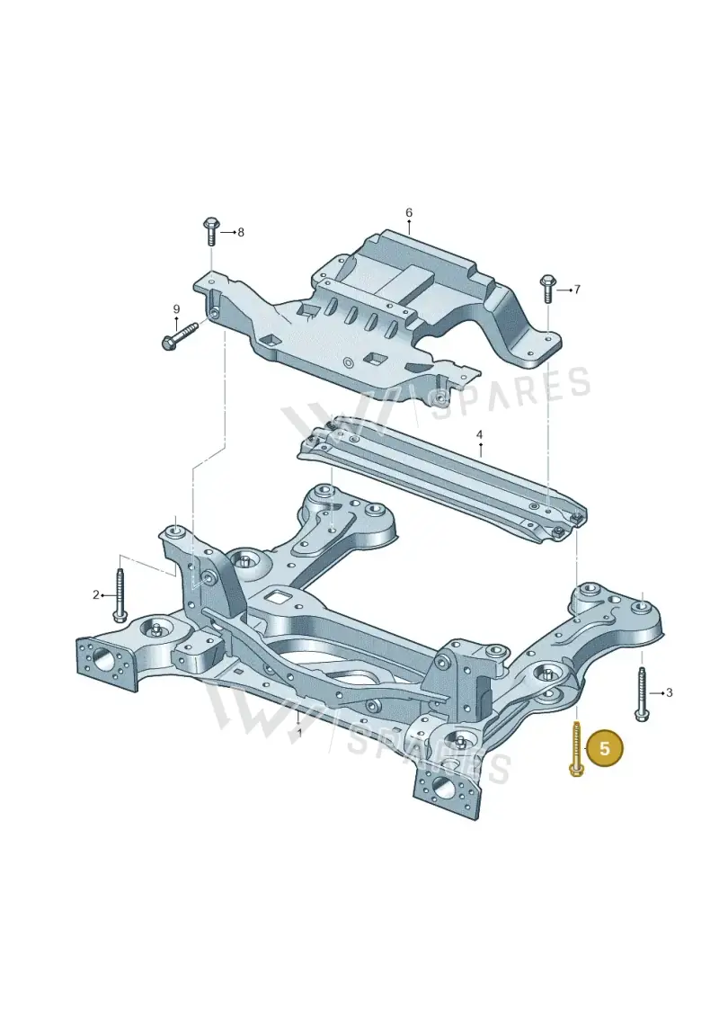 N91039802 — Audi Q4 Sportback (2021-2022) diagram 10a199000, position 5