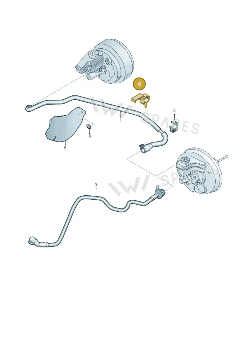 N91052501 — Audi Q3 2.0 TDI (2014-2019) diagram 855611720, position 4