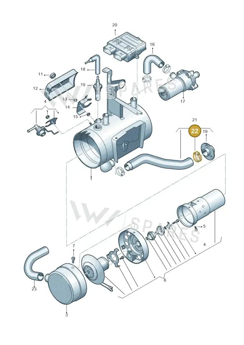 N91054301 — Audi A4/S4/Av./qu.     05> (2005-) diagram 249261460, position 22
