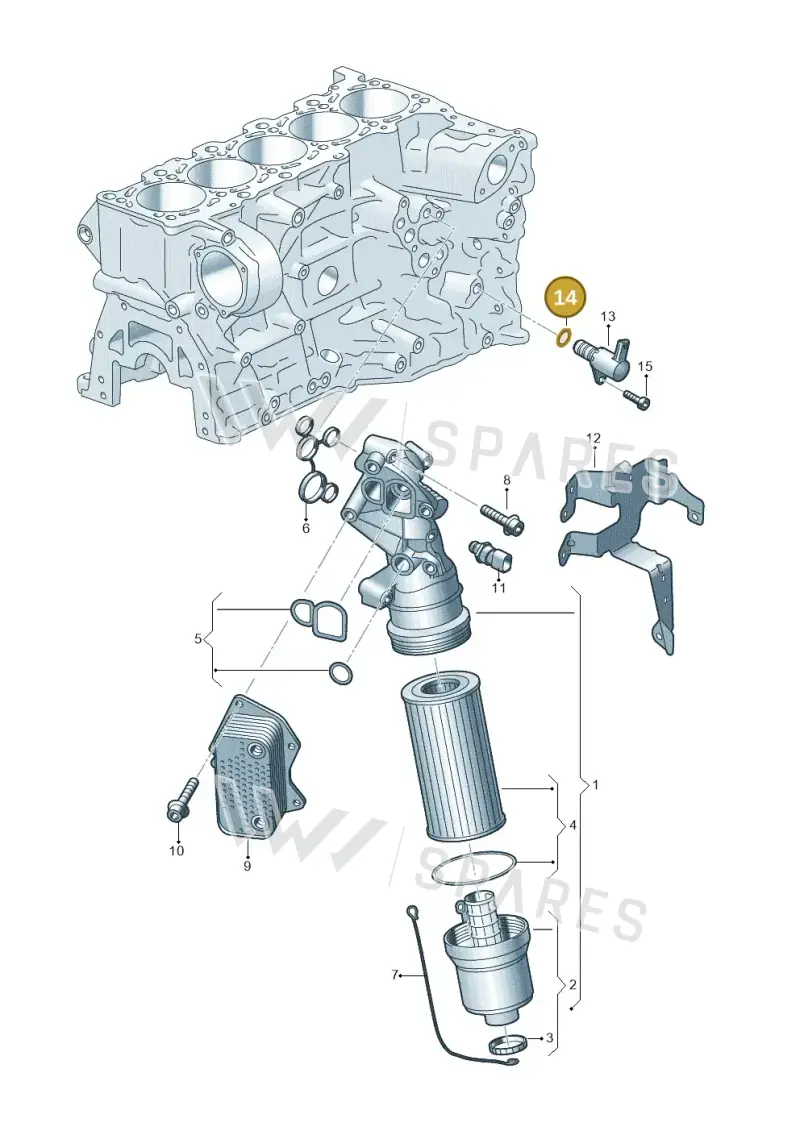 N91056801 — Audi RSQ3 Sportback (2019-2024) diagram 898115200, position 14