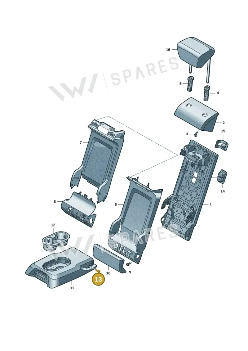 N91059501 — Audi A5 Limo 2.0 (2024-) diagram 4p0885400, position 13