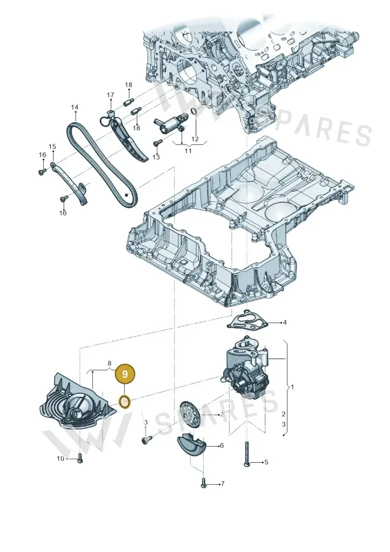 N91069701 — Audi RS6 Avant (2019-) diagram 819115200, position 9