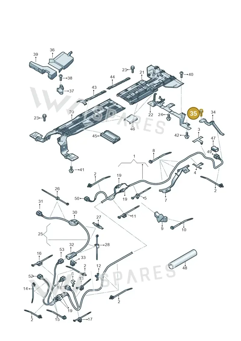 N91071705 — Audi Q4 Sportback (2021-2022) diagram 89a970200, position 35