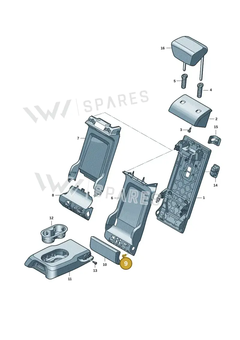 N91073301 — Audi A5 Limo 2.0 (2024-) diagram 4p0885400, position 9