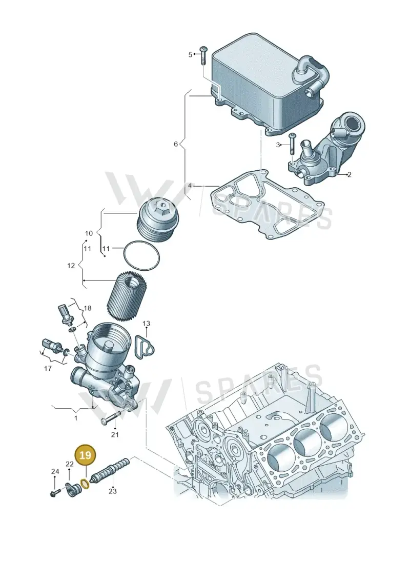 N91087401 — Audi A5 Sportback (2016-2020) diagram 788115560, position 19