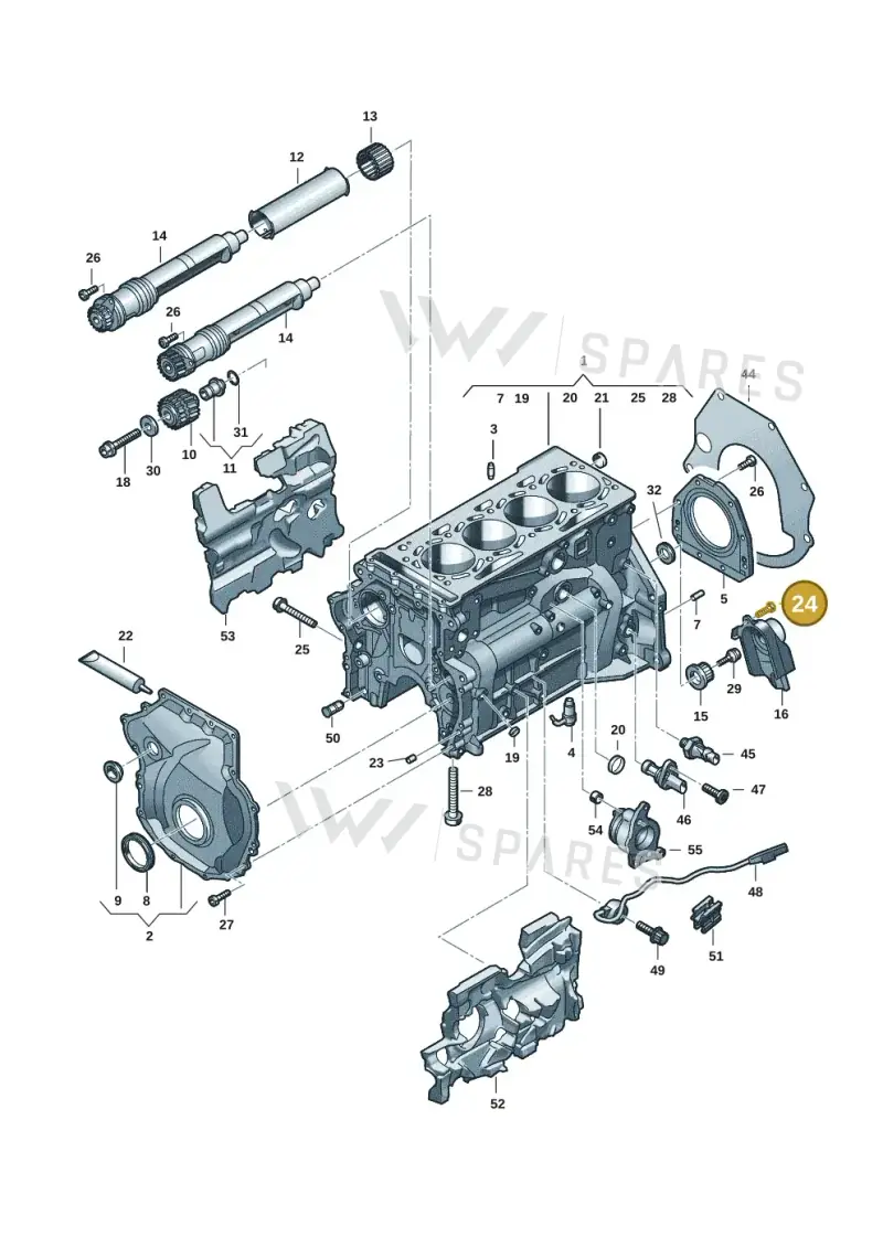N91096901 — Audi A5 Limo 2.0 (2024-) diagram 849103017, position 24