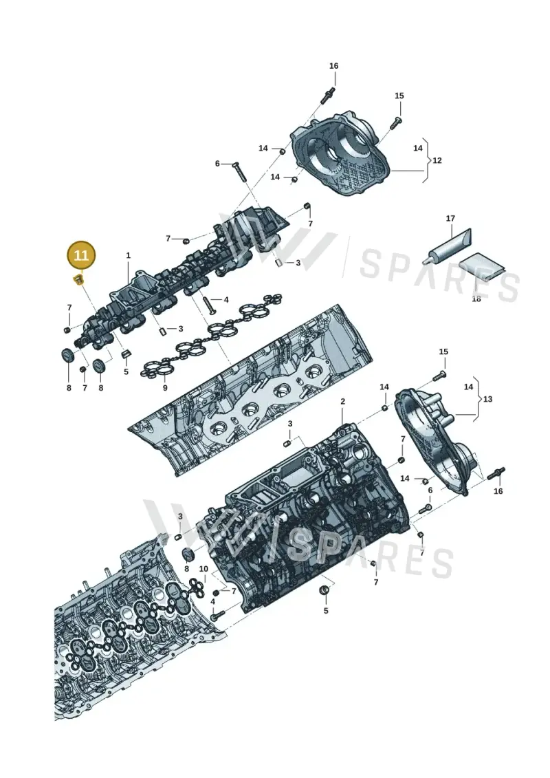 N91103401 — Audi RS6 Avant (2019-) diagram 819103271, position 11