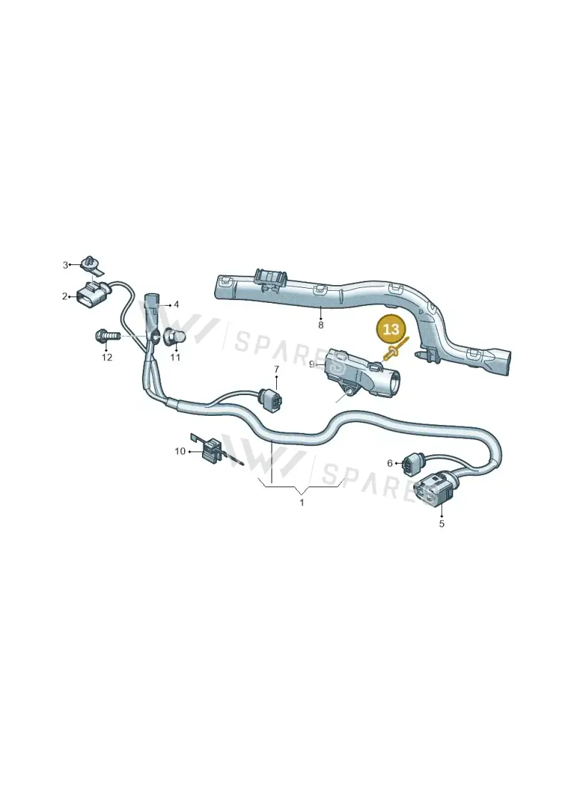 N91125501 — Audi RS4 Avant (2017-) diagram 849972800, position 13