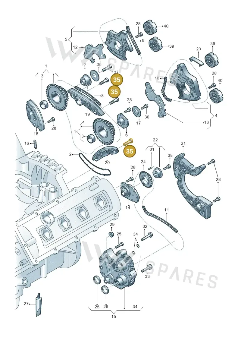 N91129001 — Audi RS4 Av. qu. 4.2 (2012-2015) diagram 750109200, position 35