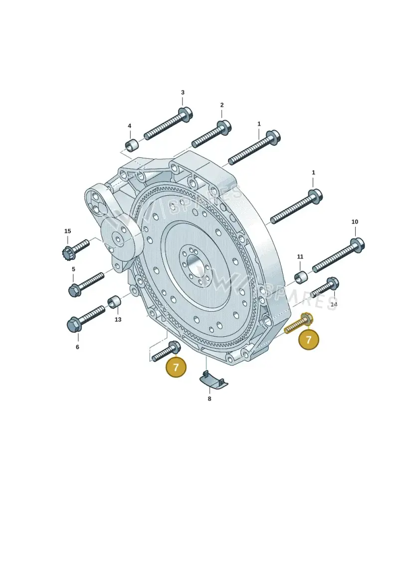 N91129101 — Audi A5 Limo 2.0 (2024-) diagram 8wk300090, position 7