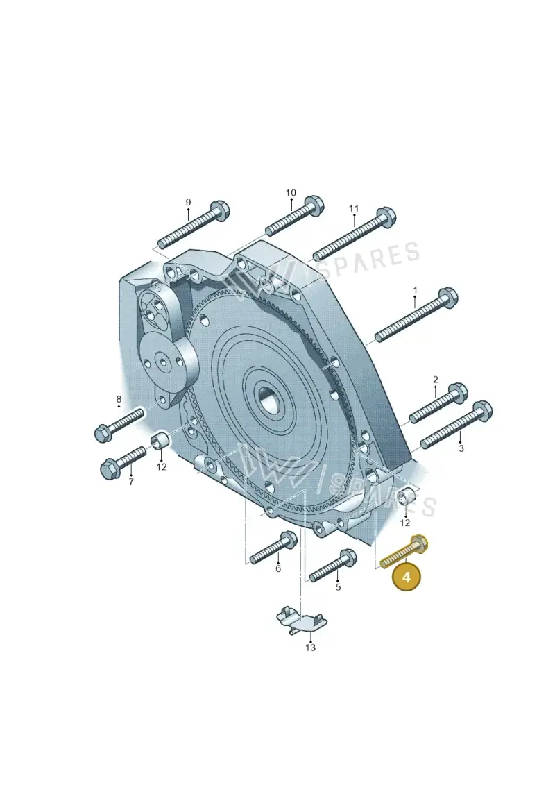 N91129201 — Audi A5 Sportback (2016-2020) diagram 620300850, position 4