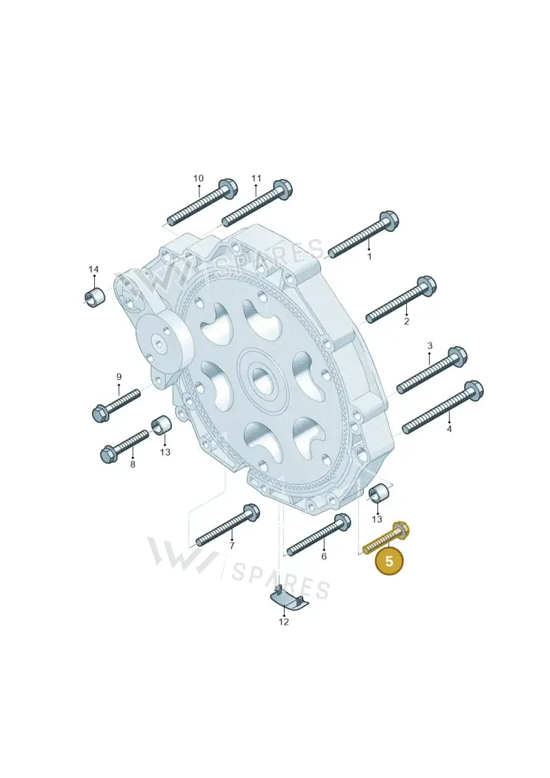 N91129201 — Audi A7 Sportback (2014-2018) diagram 798300880, position 5