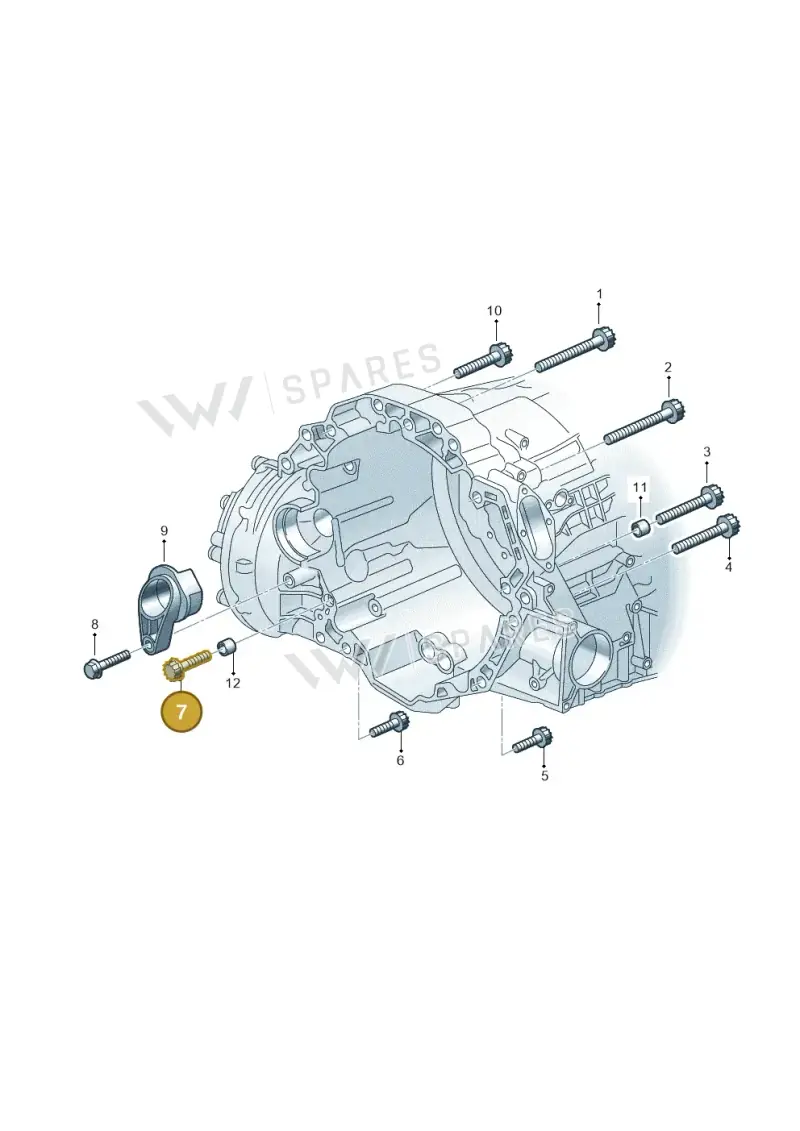 N91129401 — Audi A6 2.0 (2018-) diagram 896300820, position 7