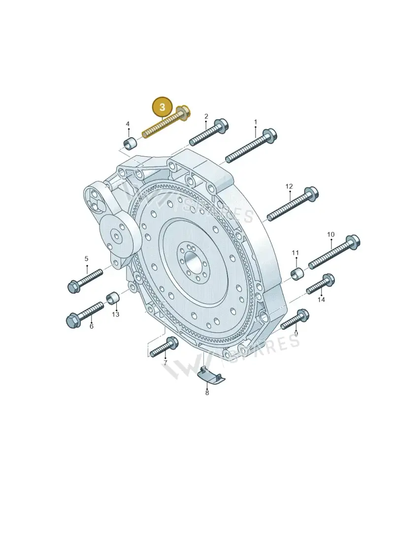 N91129601 — Audi A6 2.0 (2018-) diagram 717300820, position 3