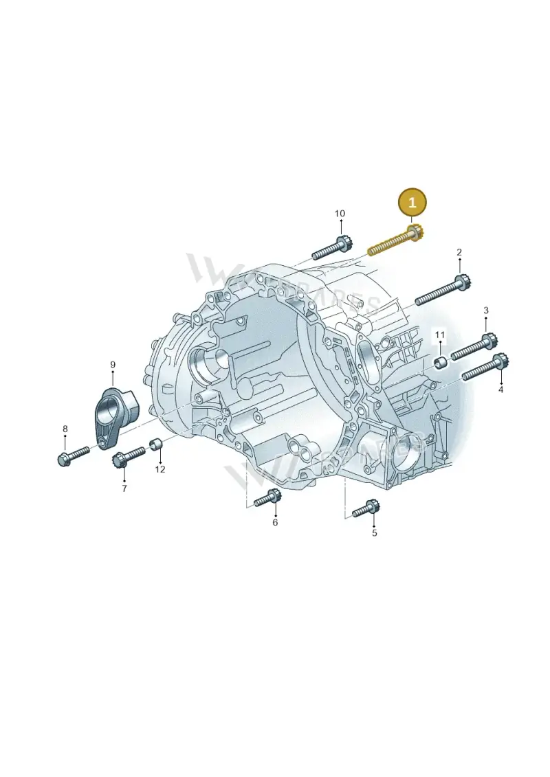 N91129701 — Audi A6 2.0 (2018-) diagram 896300820, position 1