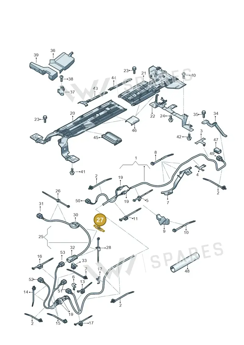 N91144302 — Audi Q4 Sportback (2021-2022) diagram 89a970200, position 27