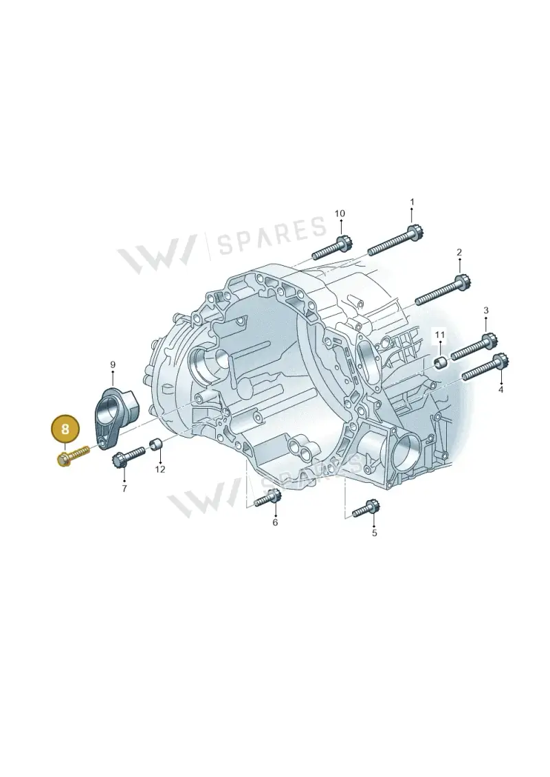N91147201 — Audi A6 2.0 (2018-) diagram 896300820, position 8