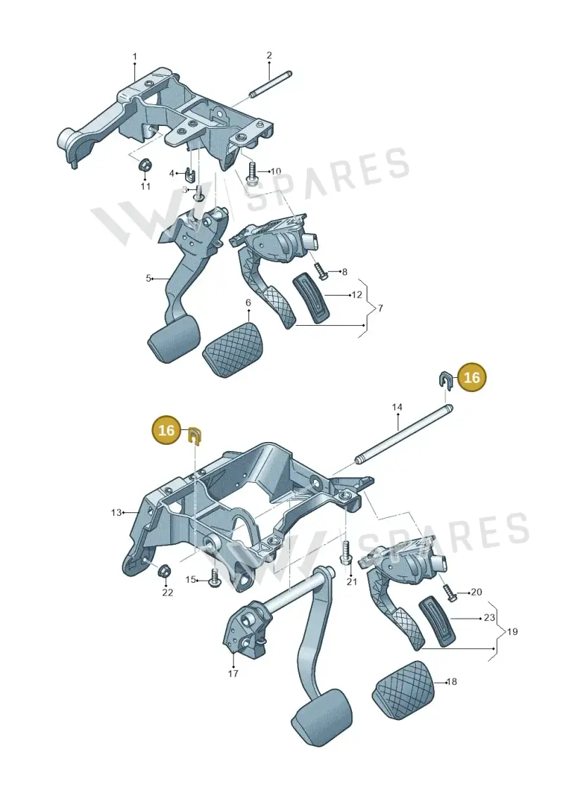 N91148401 — Audi RS Q8 Quattro (2019-) diagram 859723250, position 16