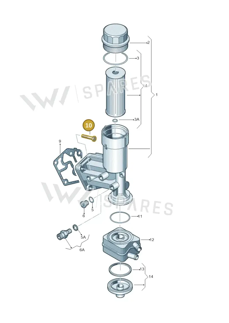 N91149401 — Audi A4 Av. Allroad (2008-2016) diagram 194115600, position 10