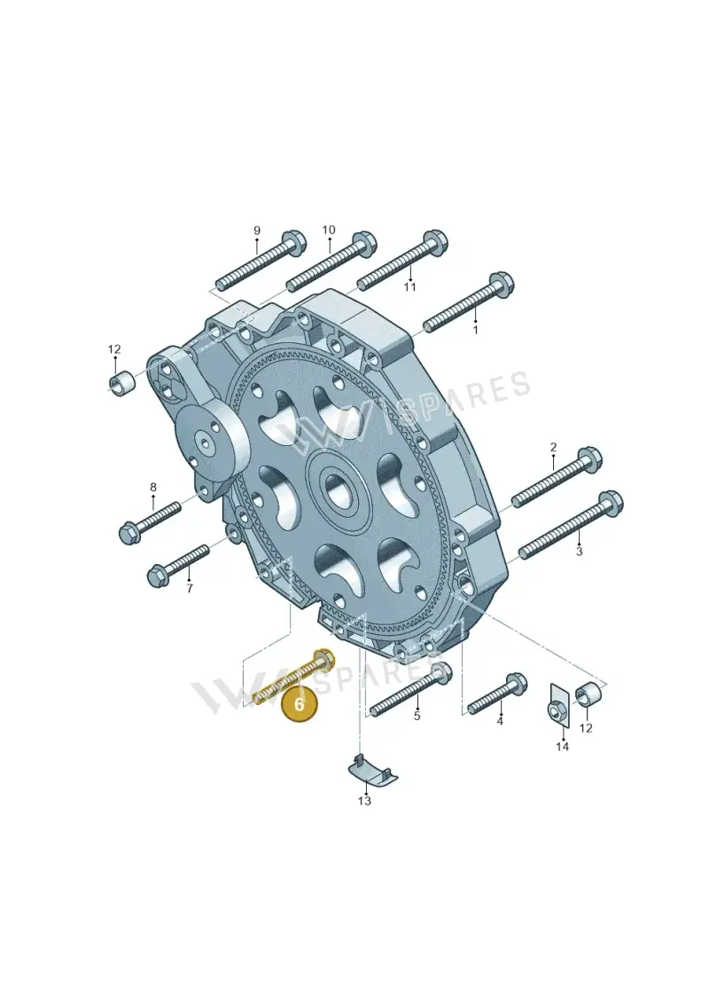 N91153201 — Audi A7 Sportback (2014-2018) diagram 758300800, position 6