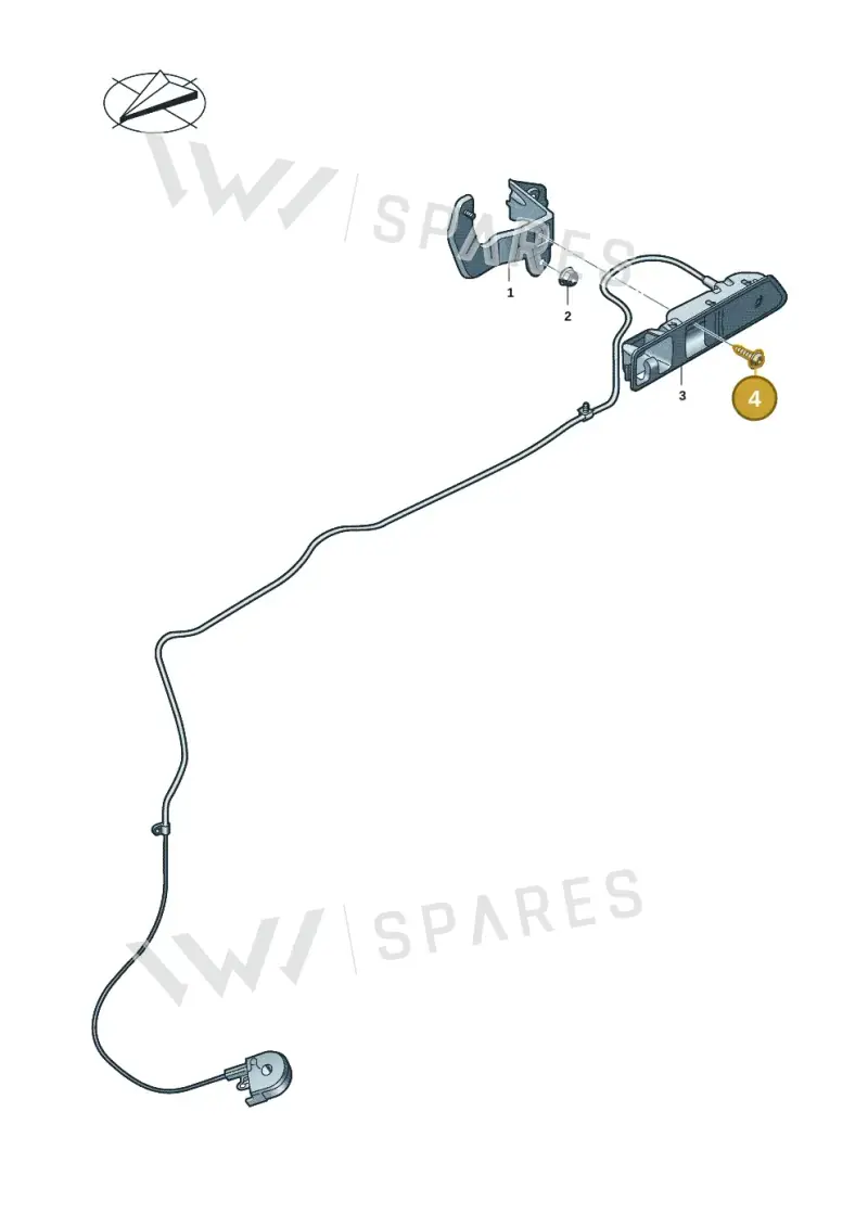 N91180901 — Audi A5 Avant 2.0 (2024-) diagram 8wk885500, position 4