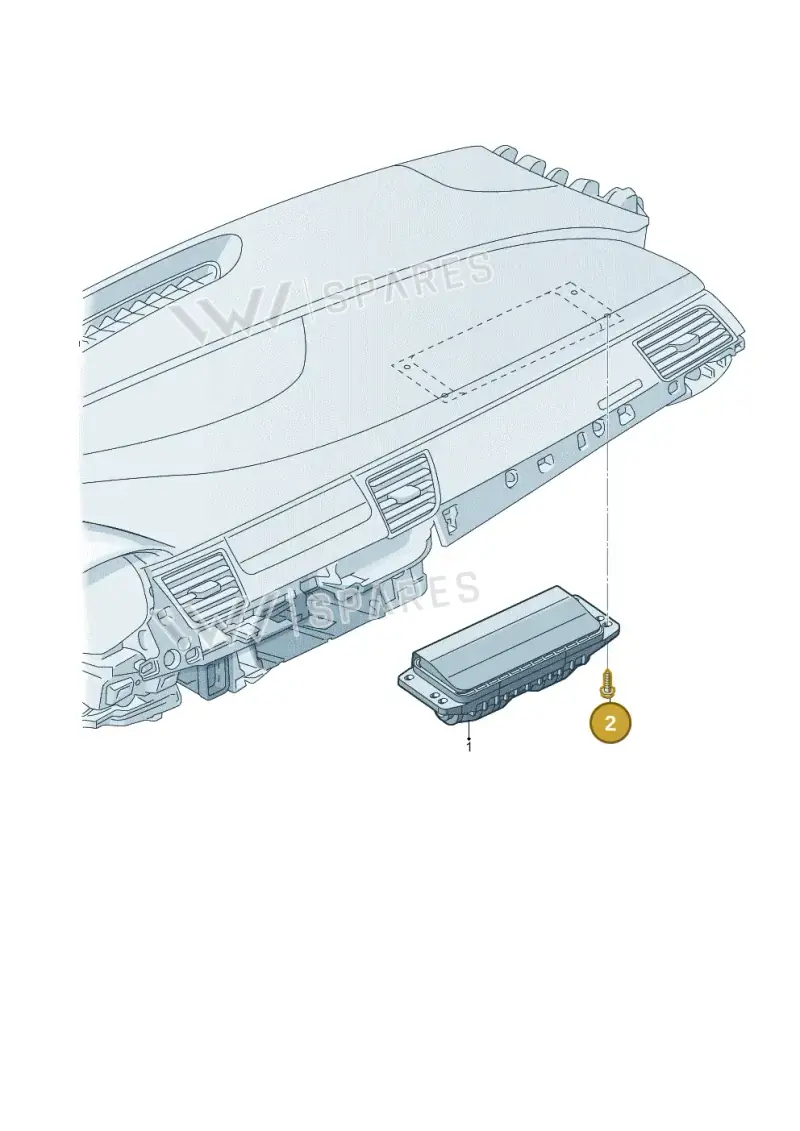 N91182301 — Audi A8L qu. 3.0 TDI (2013-2018) diagram 771880100, position 2