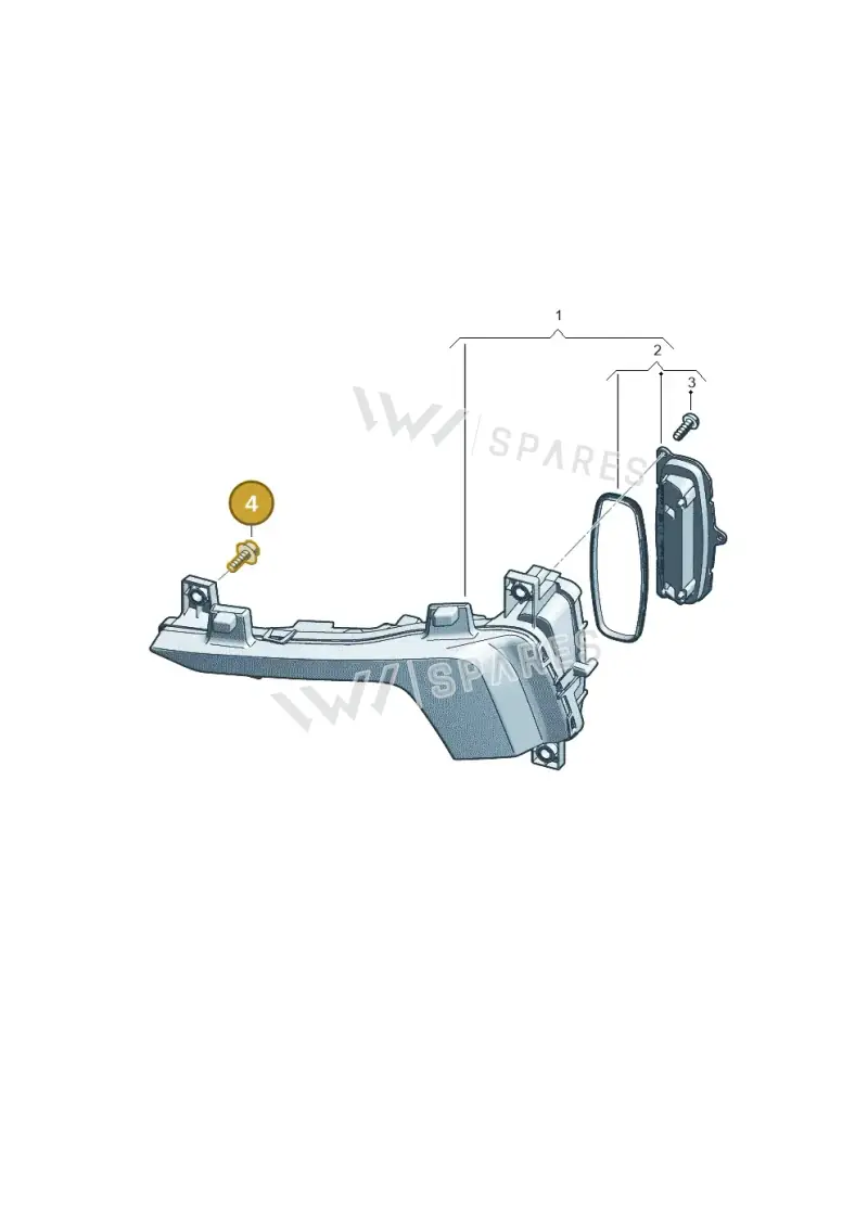 N91183501 — Audi A3 Sportback (2016-2020) diagram 890941900, position 4