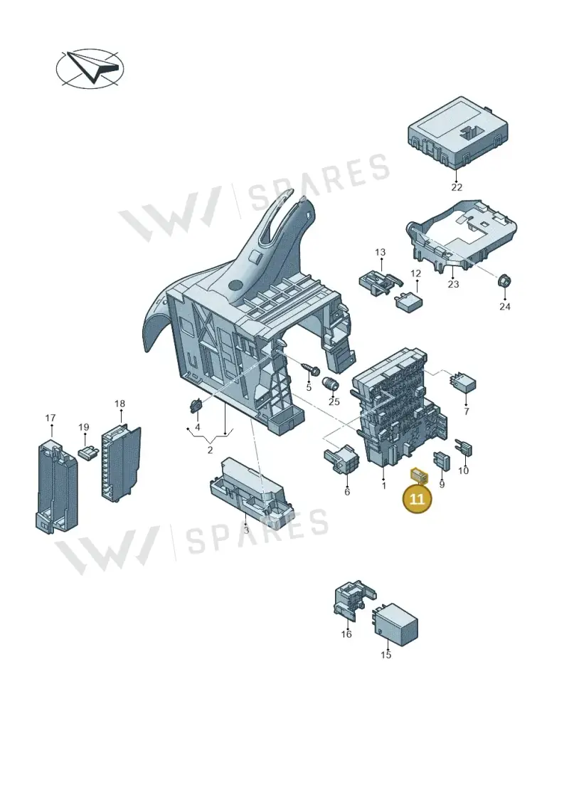 N91186305 — Audi RSQ3 Sportback (2019-2024) diagram 745937000, position 11