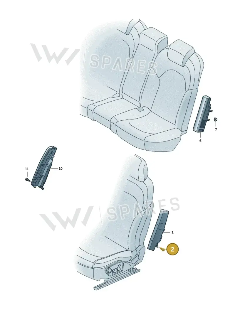 N91191401 — Audi Q6 e-tron (2023-) diagram f5s880200, position 2