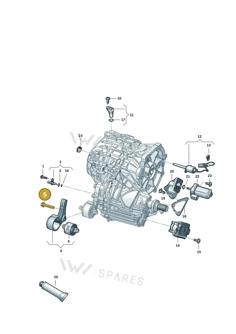 N91196101 — Audi RS e-tron GT (2020-2020) diagram 4j1300550, position 5