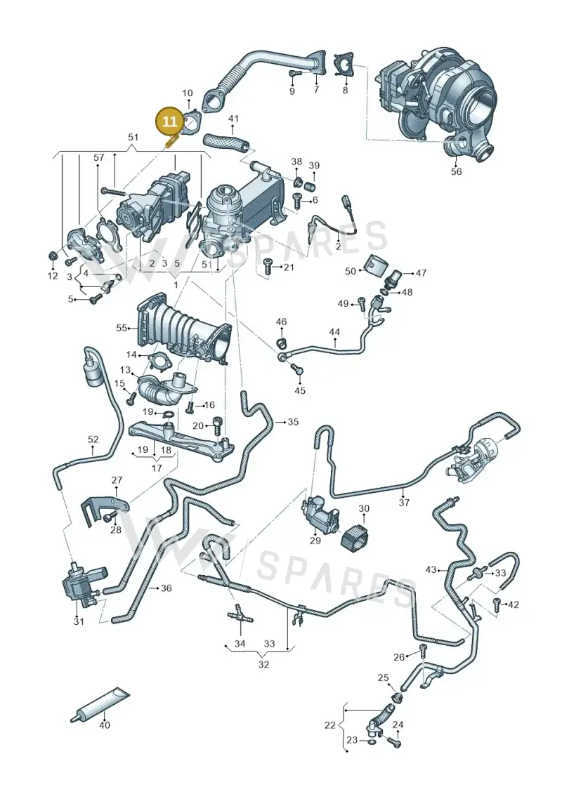 N91196201 — Audi Q5 (2016-2020) diagram 435131420, position 11