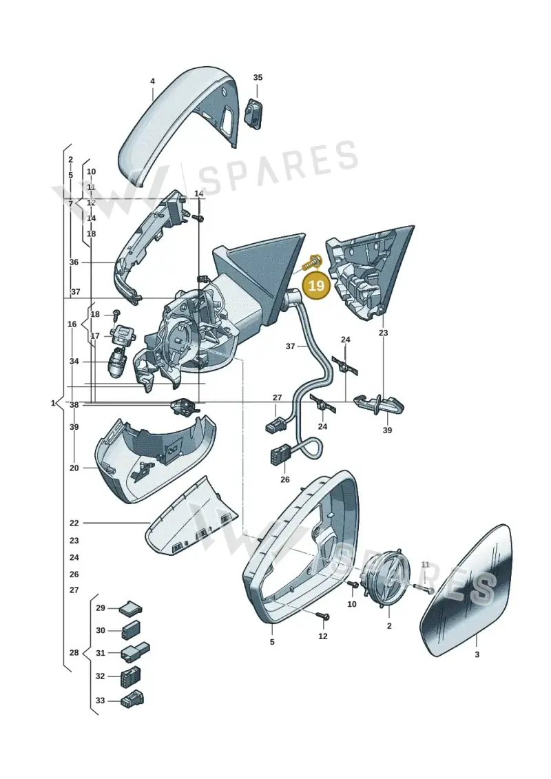 N91203203 — Audi Q6 e-tron (2023-) diagram f5s857400, position 19
