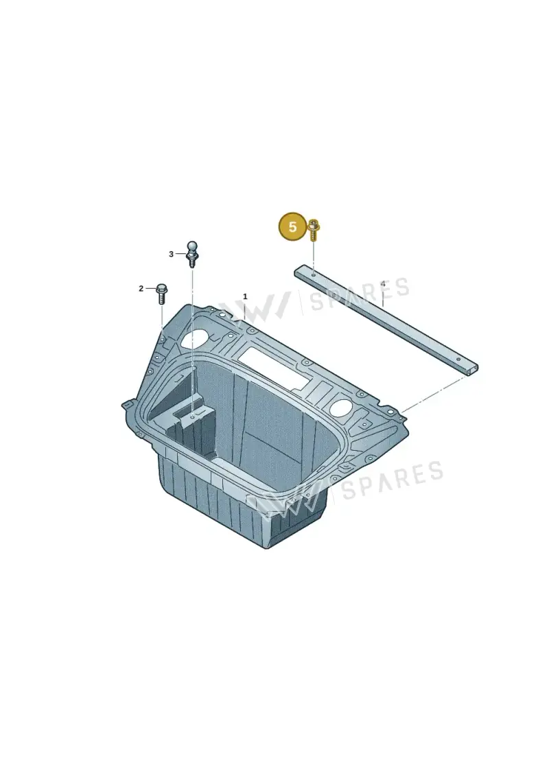 N91204001 — Audi RS e-tron GT (2020-2020) diagram 4j1805001, position 5