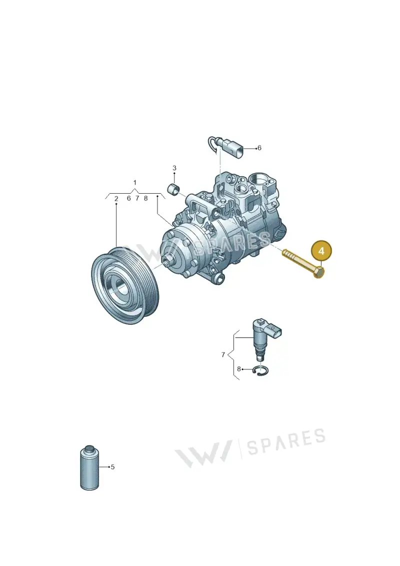 N91204501 — Audi RSQ3 Sportback (2019-2024) diagram 597260000, position 4