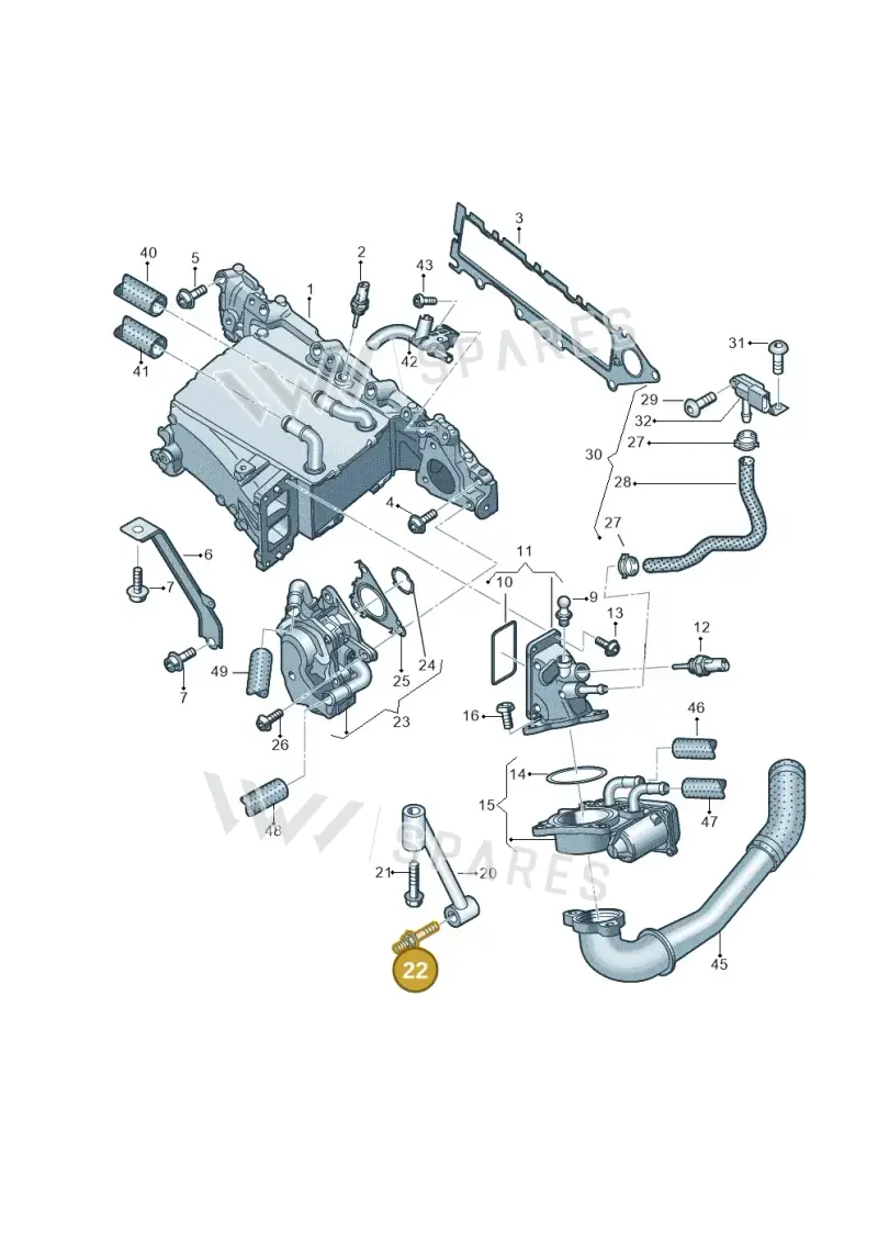 N91206201 — Audi A3 Sportback (2016-2020) diagram 745129850, position 22